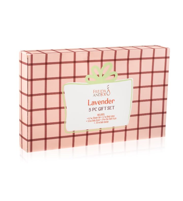 Lavender Fragrance 5-Piece Bath and Body Collection Gift Box Set