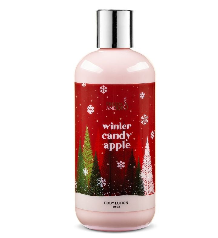 Winter Candy Apple Fragrance Body Lotion In 10oz Bottle