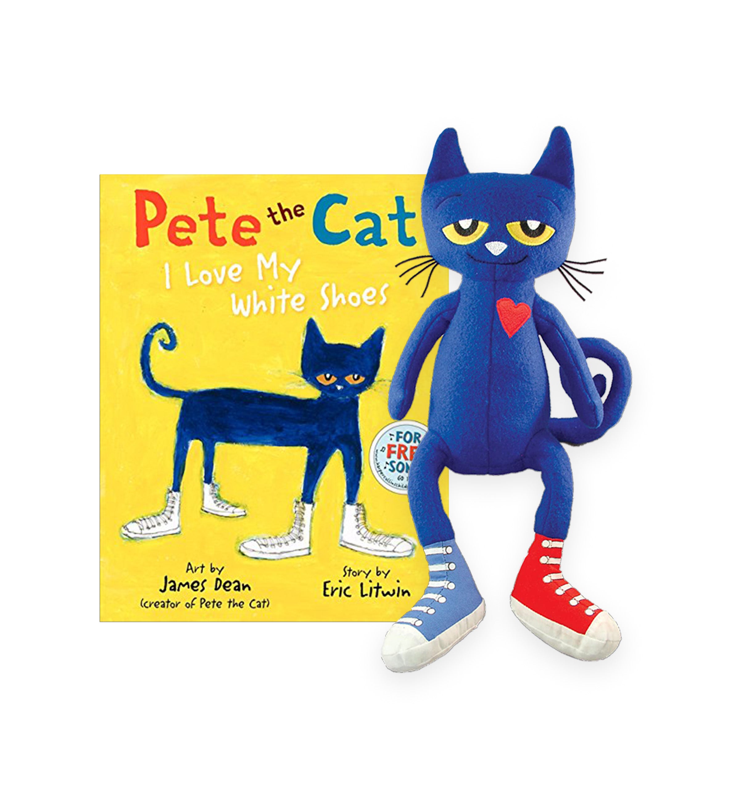 Pete The Cat Plush And Book Gift Set