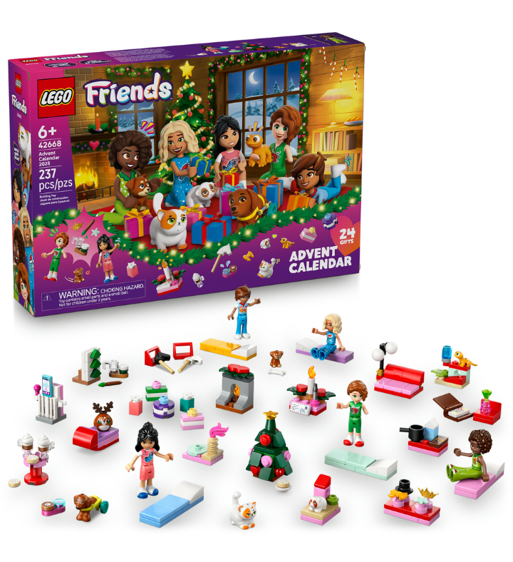 Lego Friends Advent Calendar 2025 Christmas Toy Building Set 42668