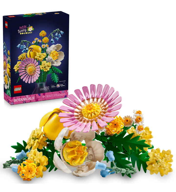 LEGO Botanicals Petite Sunny Bouquet Flower Decor Set 10347