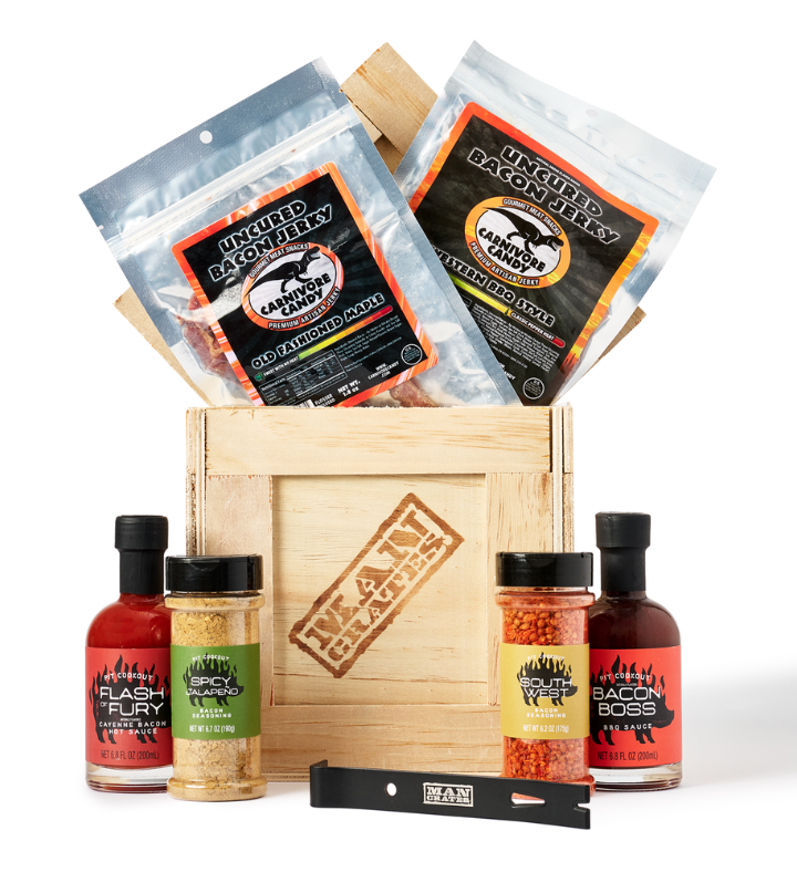 Man Crates Bacon Crate