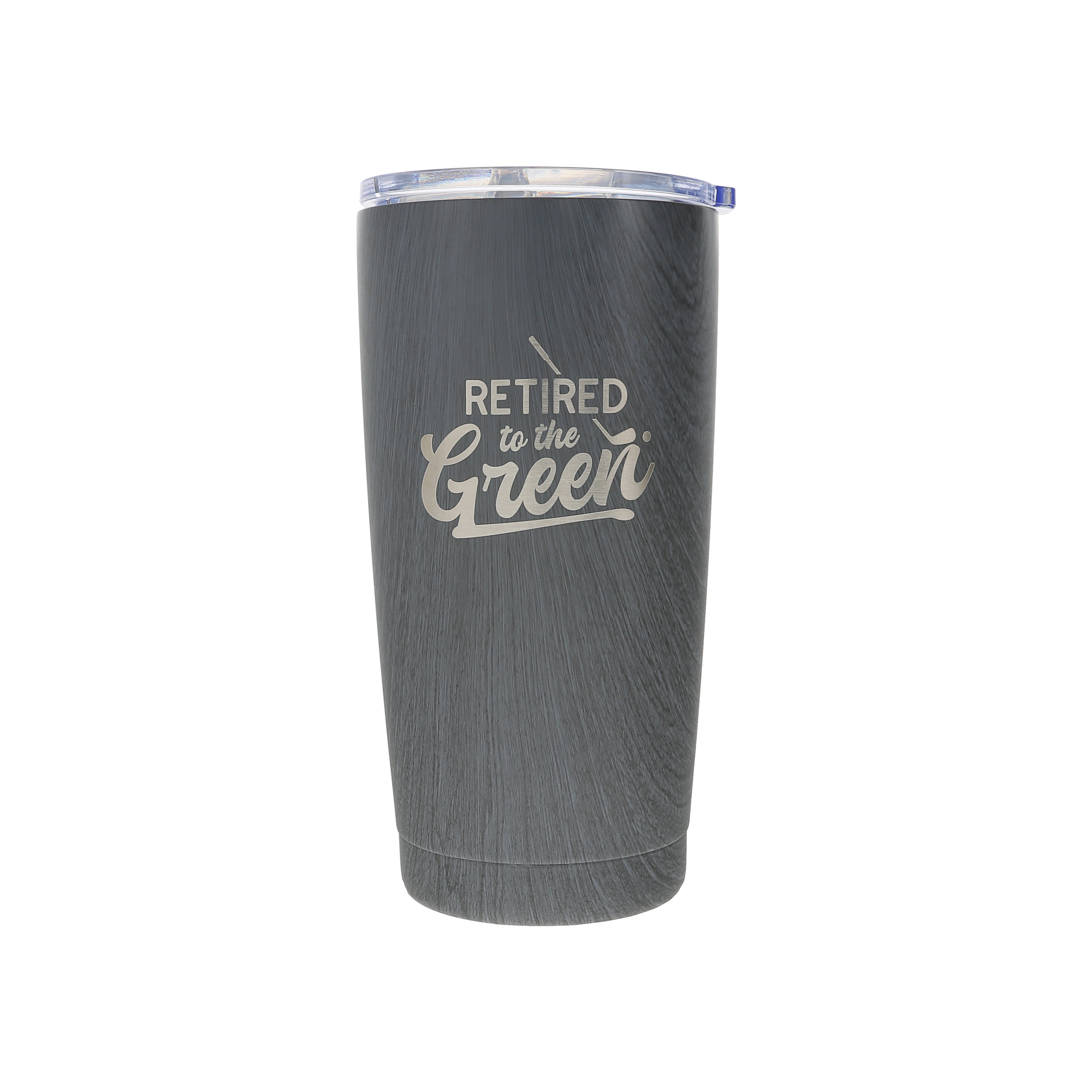 "Retired To The Green" Stainless Steel Tumbler