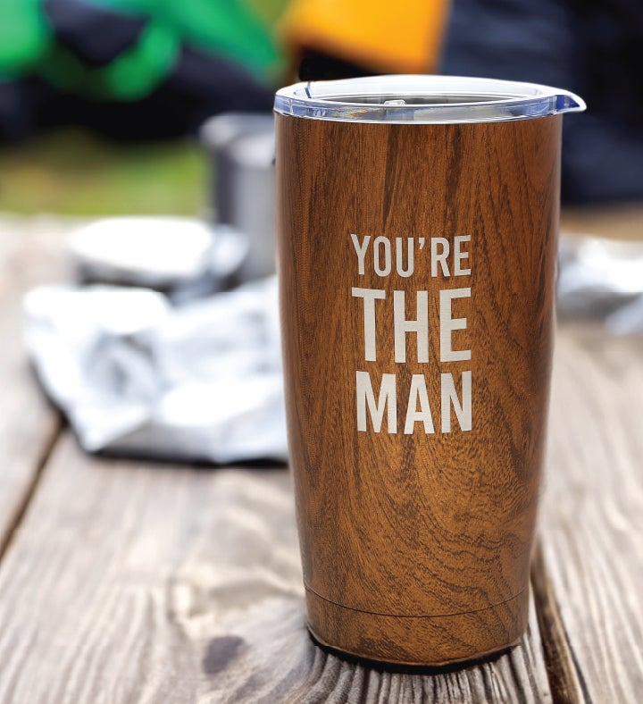 "You're The Man" Stainless Steel Tumbler