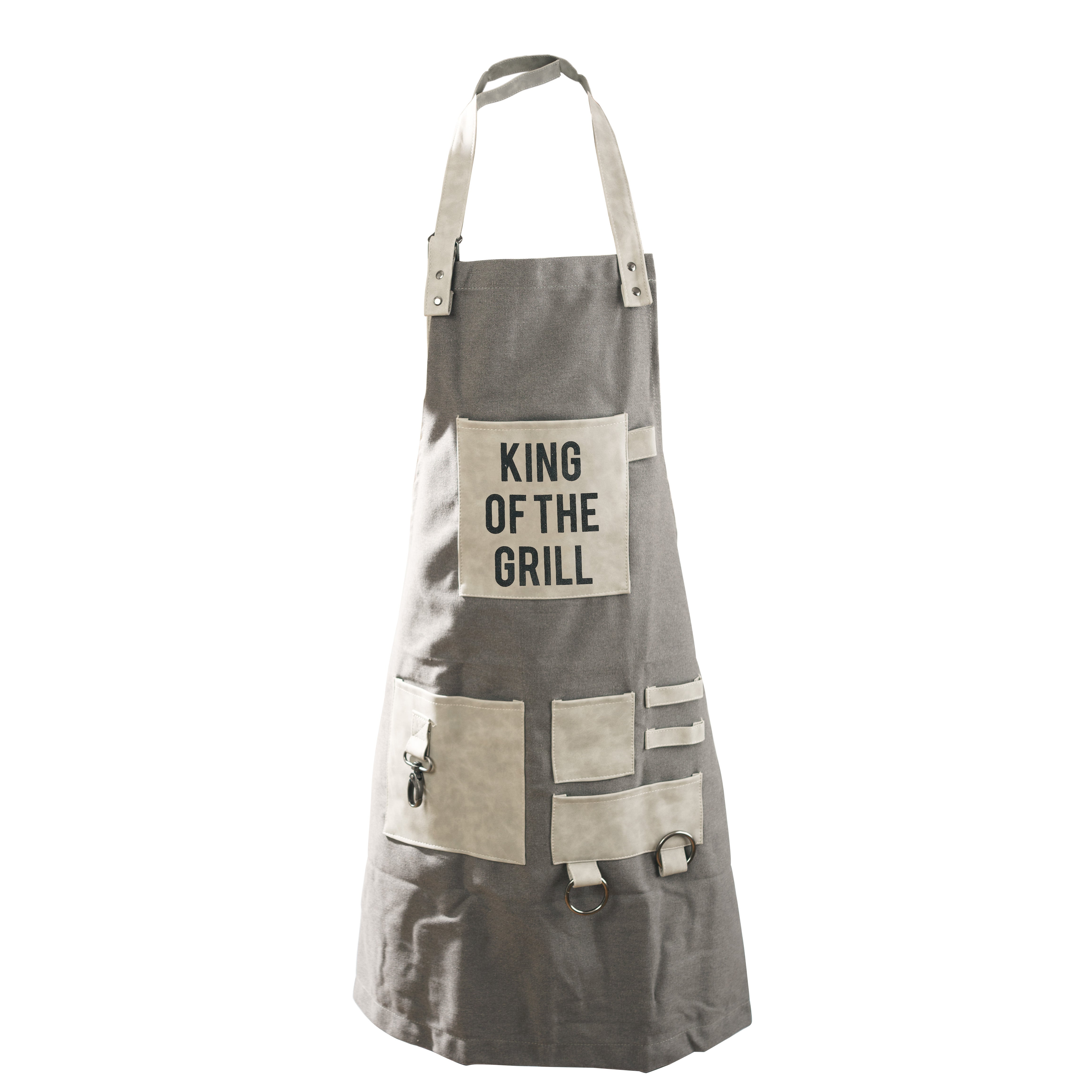 King Of The Grill Canvas Apron