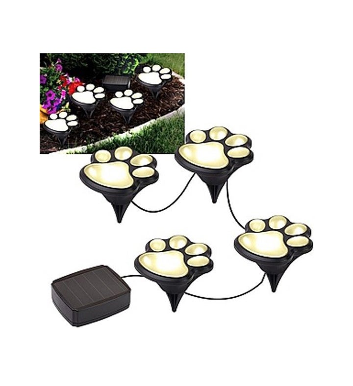 Meridian Paw Solar Lights