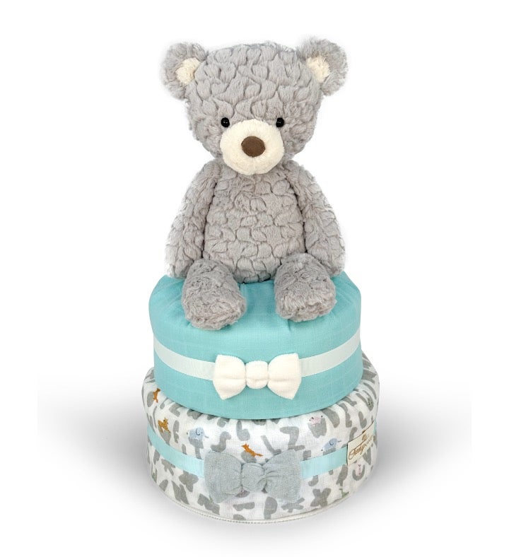 Signature Cheeky Kakes Gender Neutral Diaper Cakes