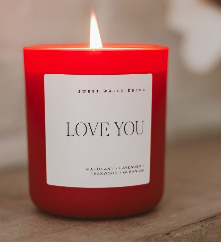 Love You 15 Oz Soy Candle