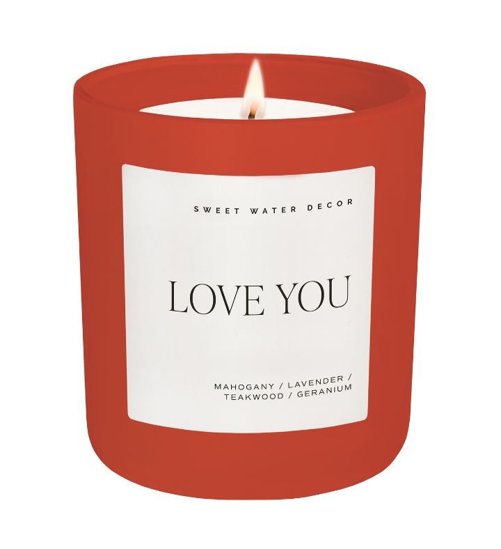 Love You 15 Oz Soy Candle