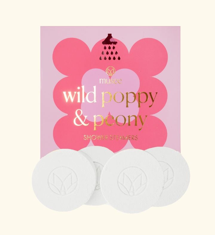 Wild Poppy Shower Steamers