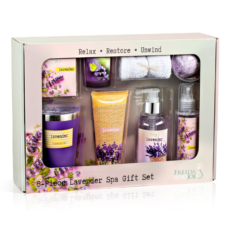 Lavender Ultimate Spa Box – Elegant Mother's Day Spa Set