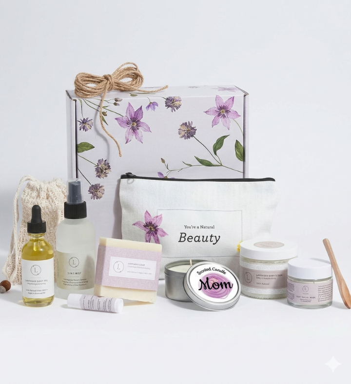 A Mother’s Day Ultimate Relaxation Spa Gift Box – All Natural