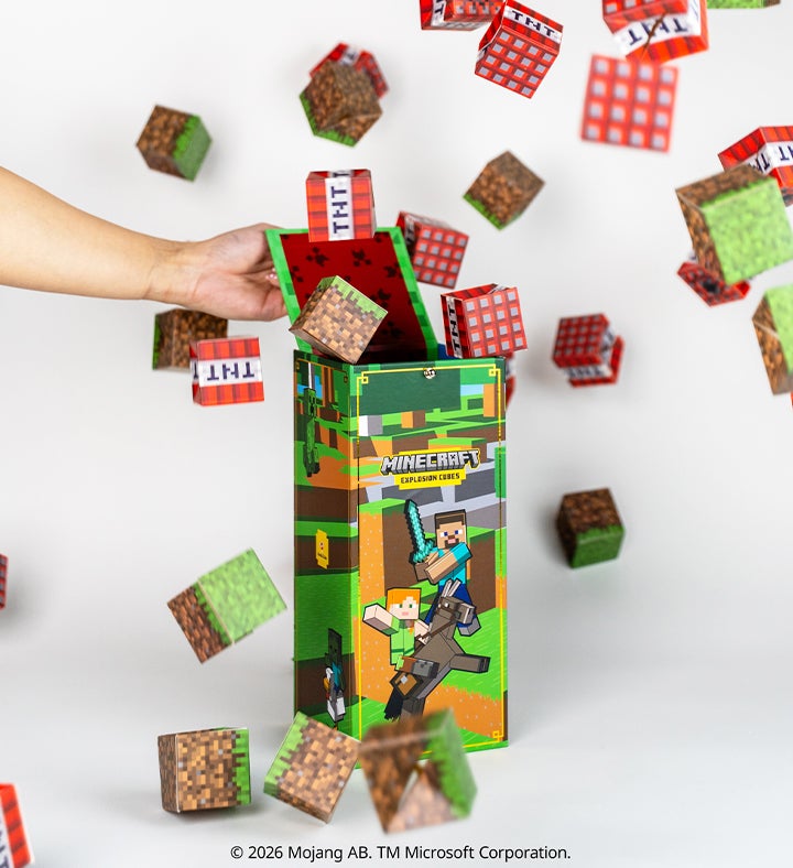 Minecraft Block Burst