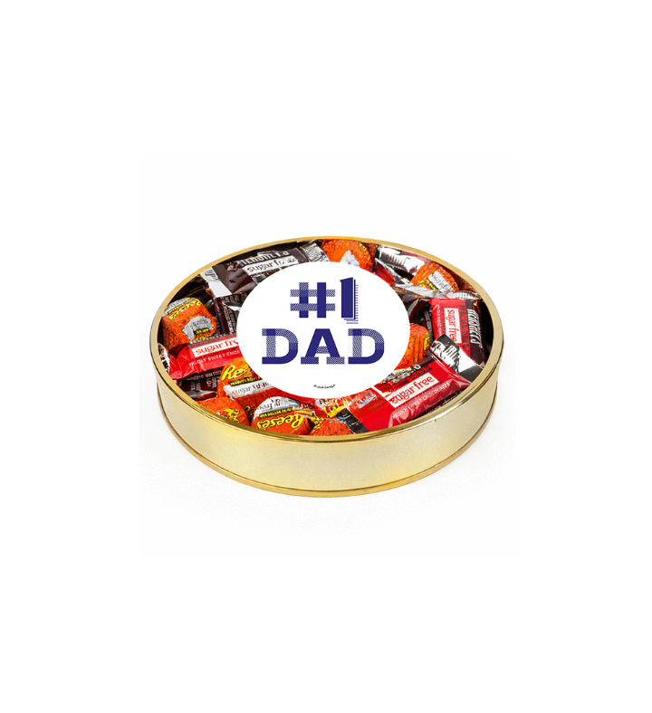 Father's Day Sugarfree Hershey's Chocolate Gift Tin By Just Candy