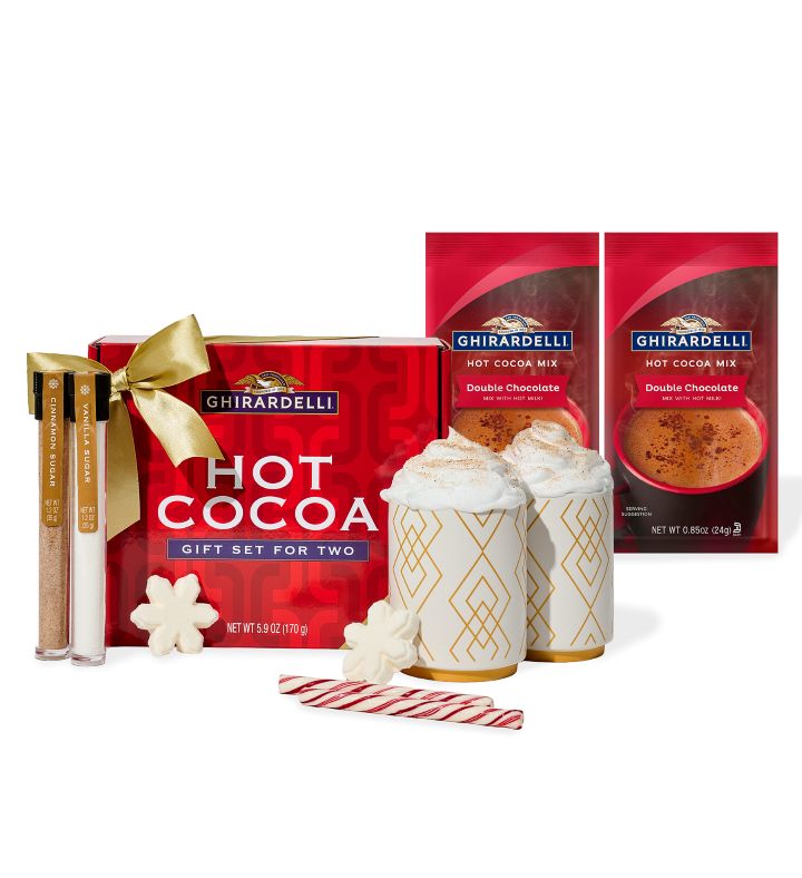 Ghirardelli Hot Cocoa For Two Gift Set