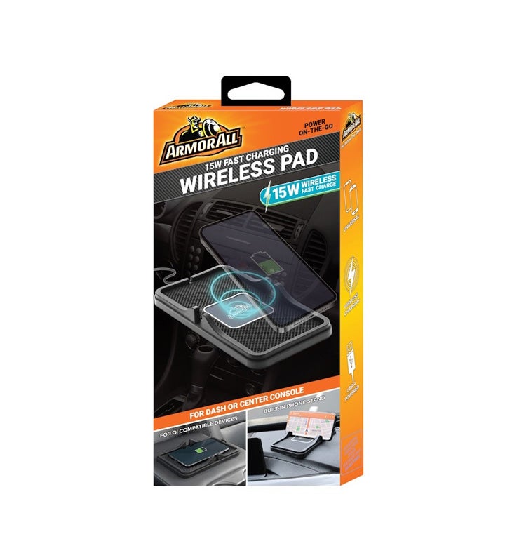 Armor All 15w Wireless Fast Charging Pad