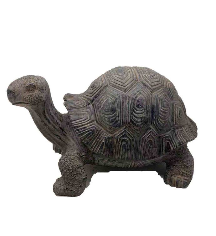 11Inch Antique Brown Polyresin Turtle Statue | Marketplace | 1800Flowers