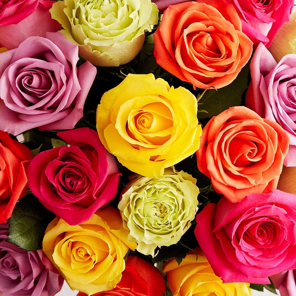 DIY Assorted Rose Flower Box