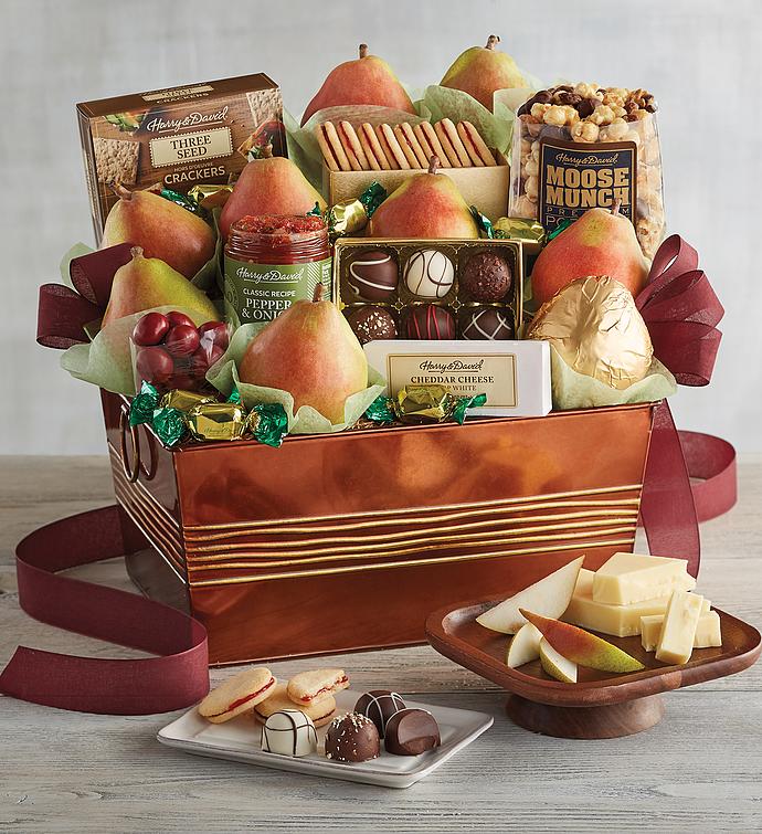 Deluxe Favorites Gift Basket