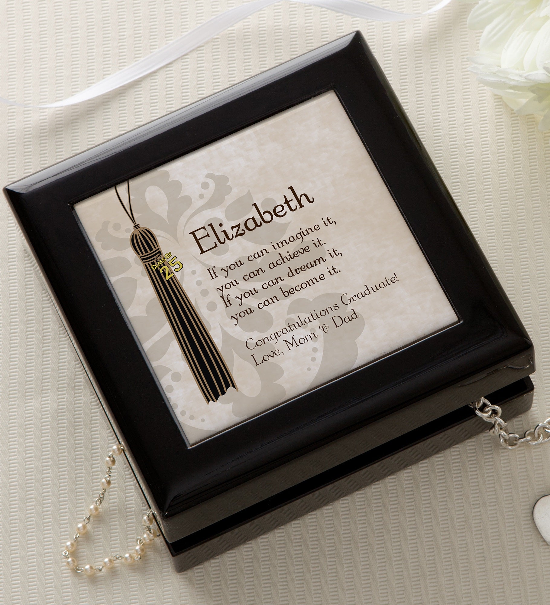 Graduation Memories Personalized Jewelry Box