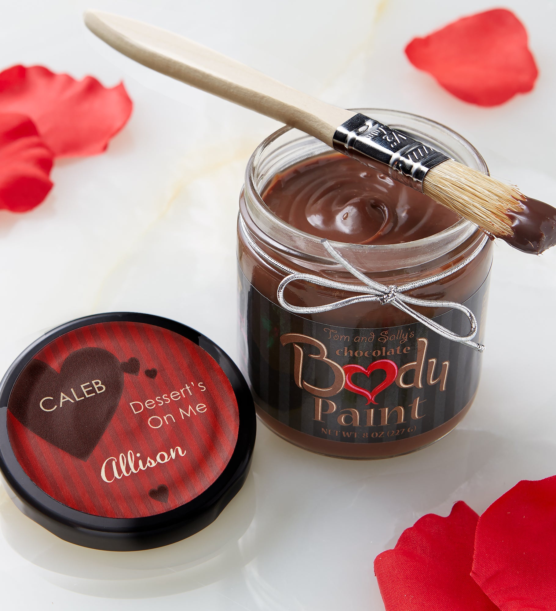 Dessert's On Me! Personalized Chocolate Body Paint