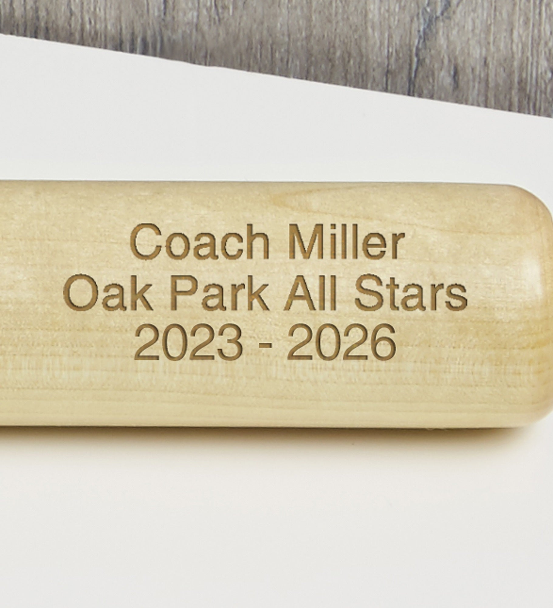 Write Your Own Personalized 18" Mini Baseball Bat