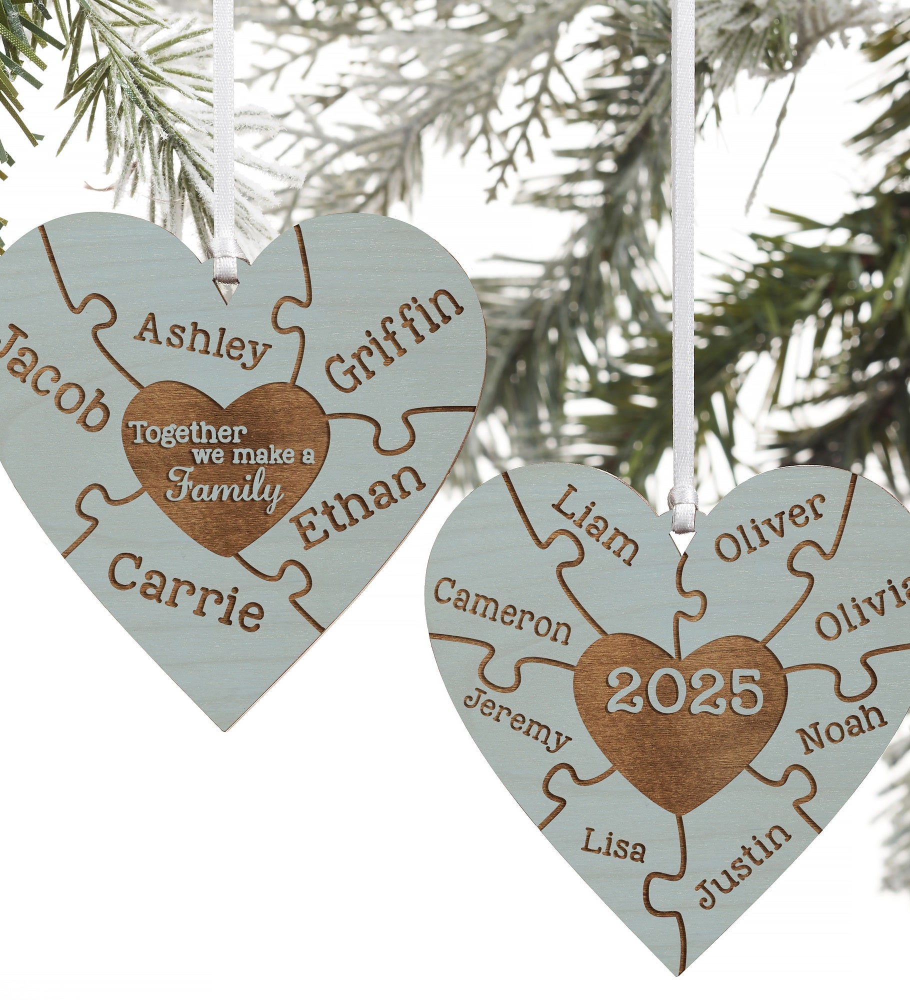 Together We Make A Family Personalized Ornament