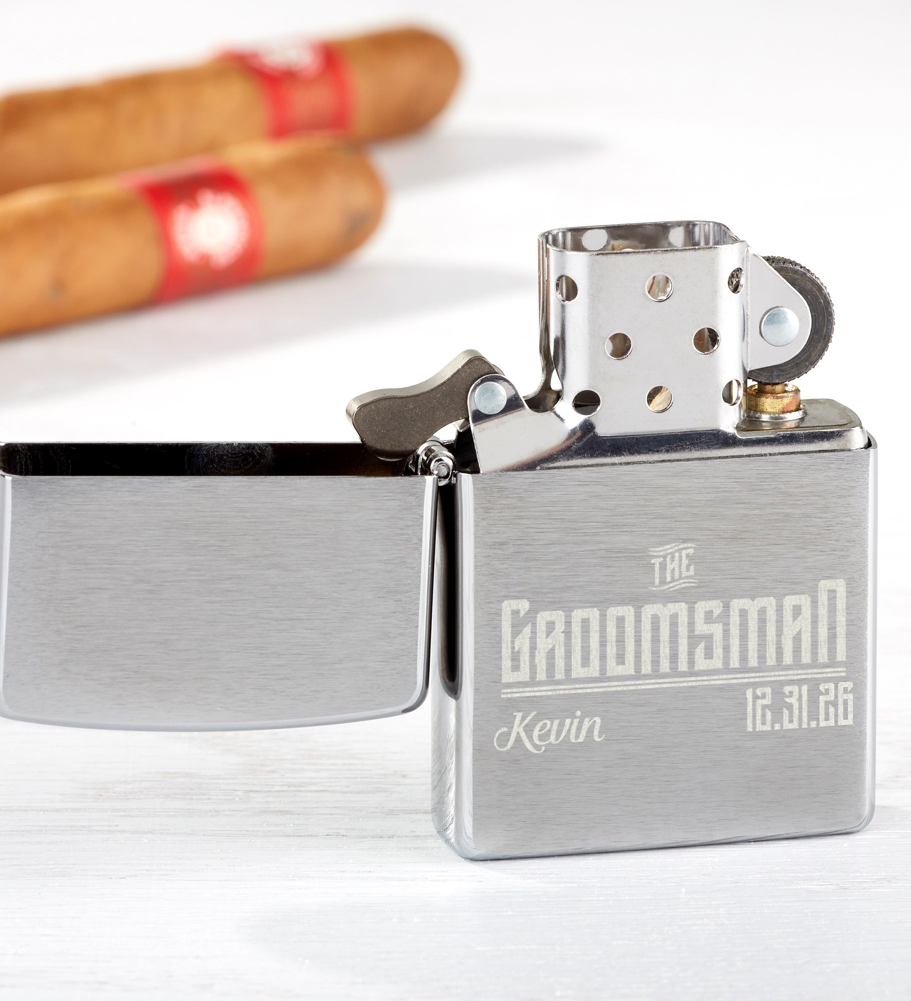 I Do Crew Groomsman Zippo® Personalized Windproof Lighter