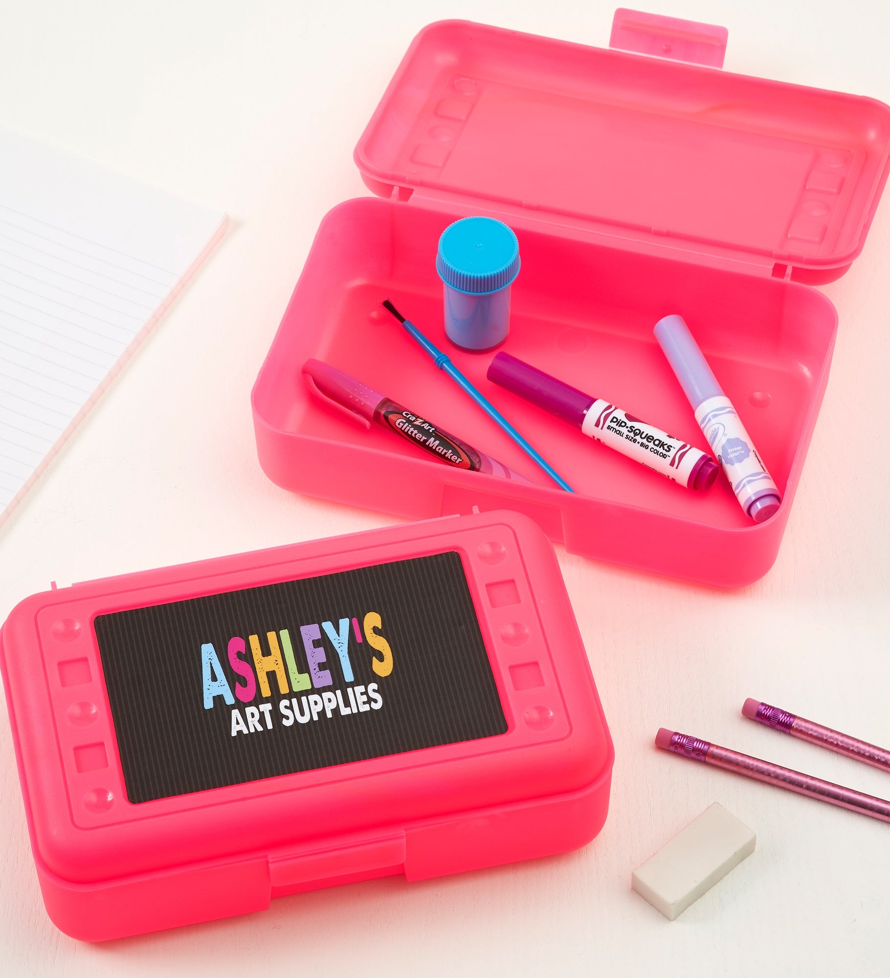 All Mine! Personalized Pencil Box