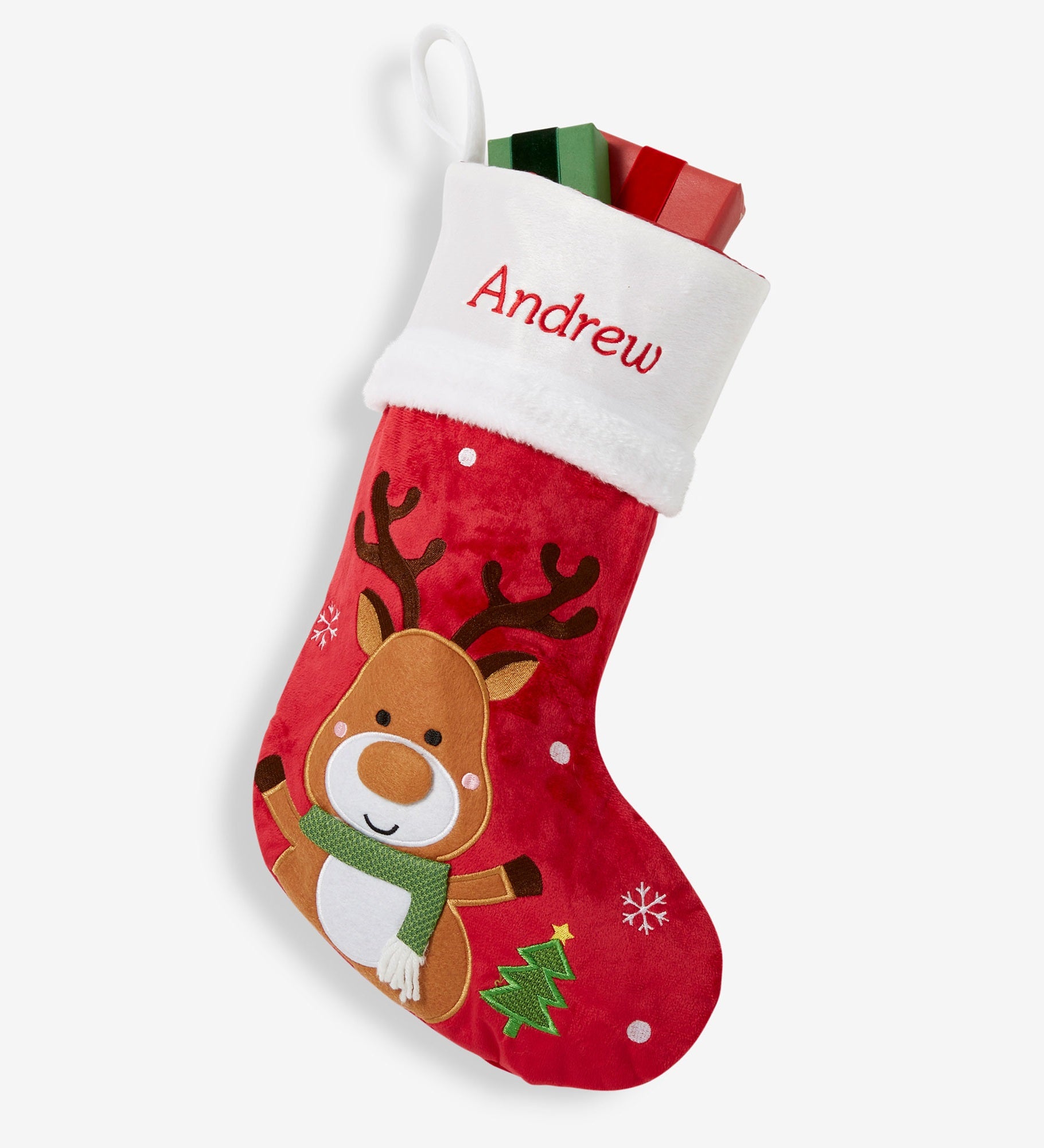 Santa Claus Lane Personalized Christmas Stockings