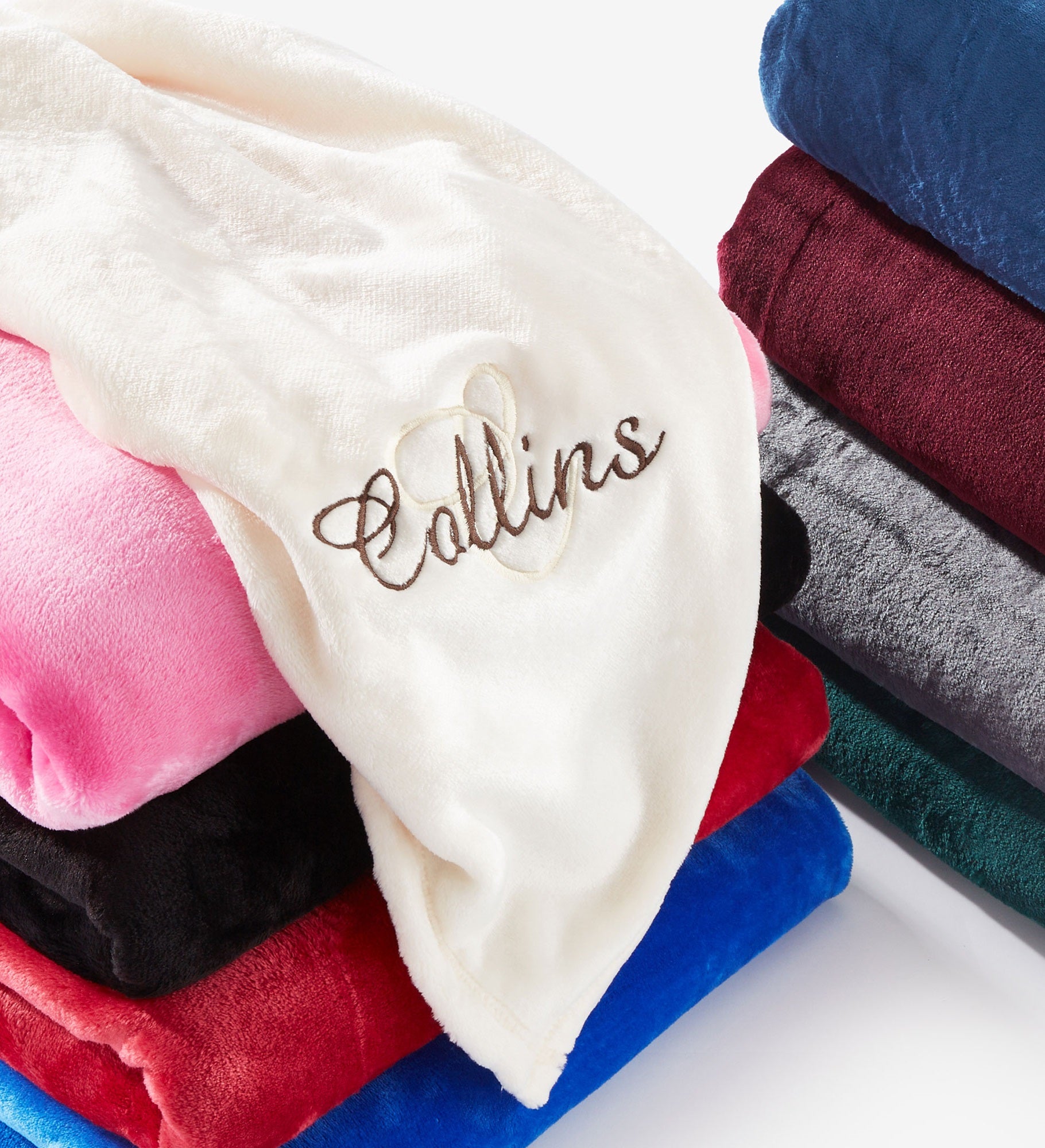 Initially Yours Personalized Fleece Blanket