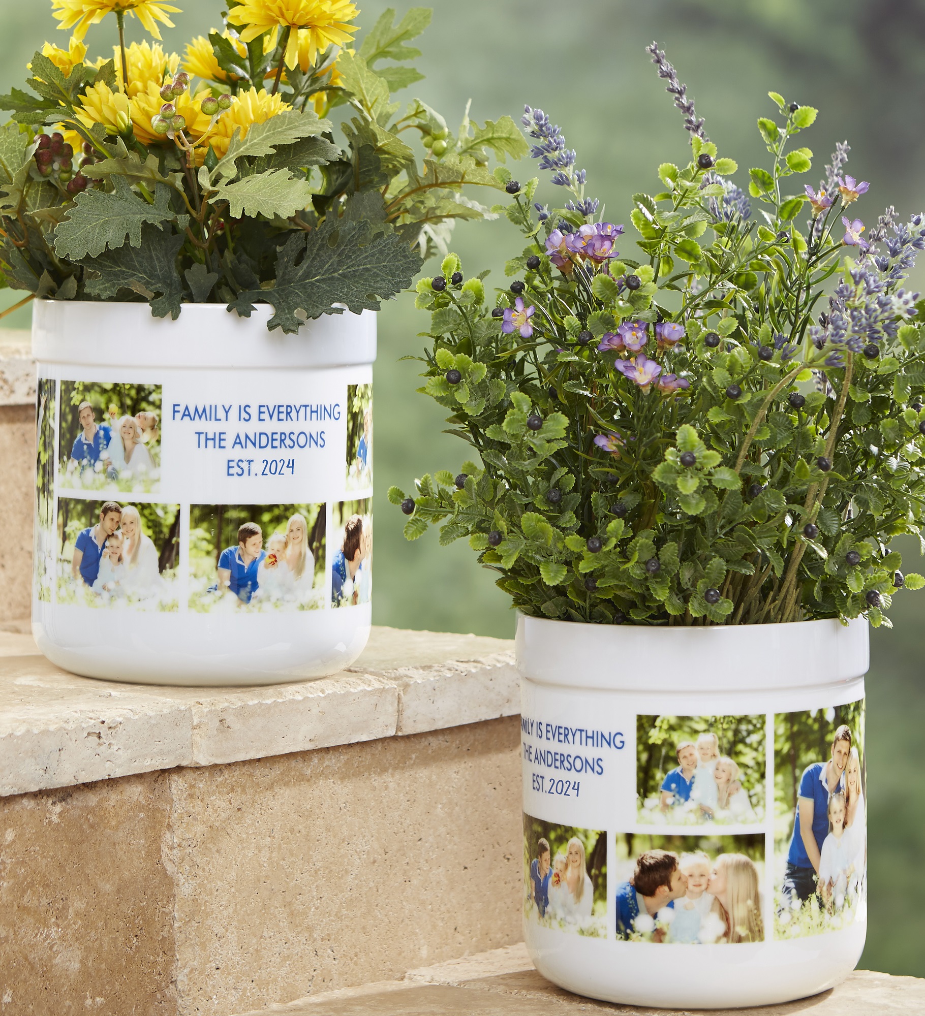Picture Perfect Personalized Outdoor Flower Pot
