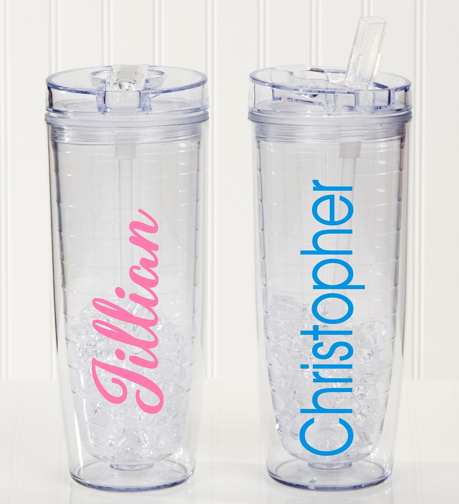 Classic Name Personalized Flip 'n' Sip Tumbler