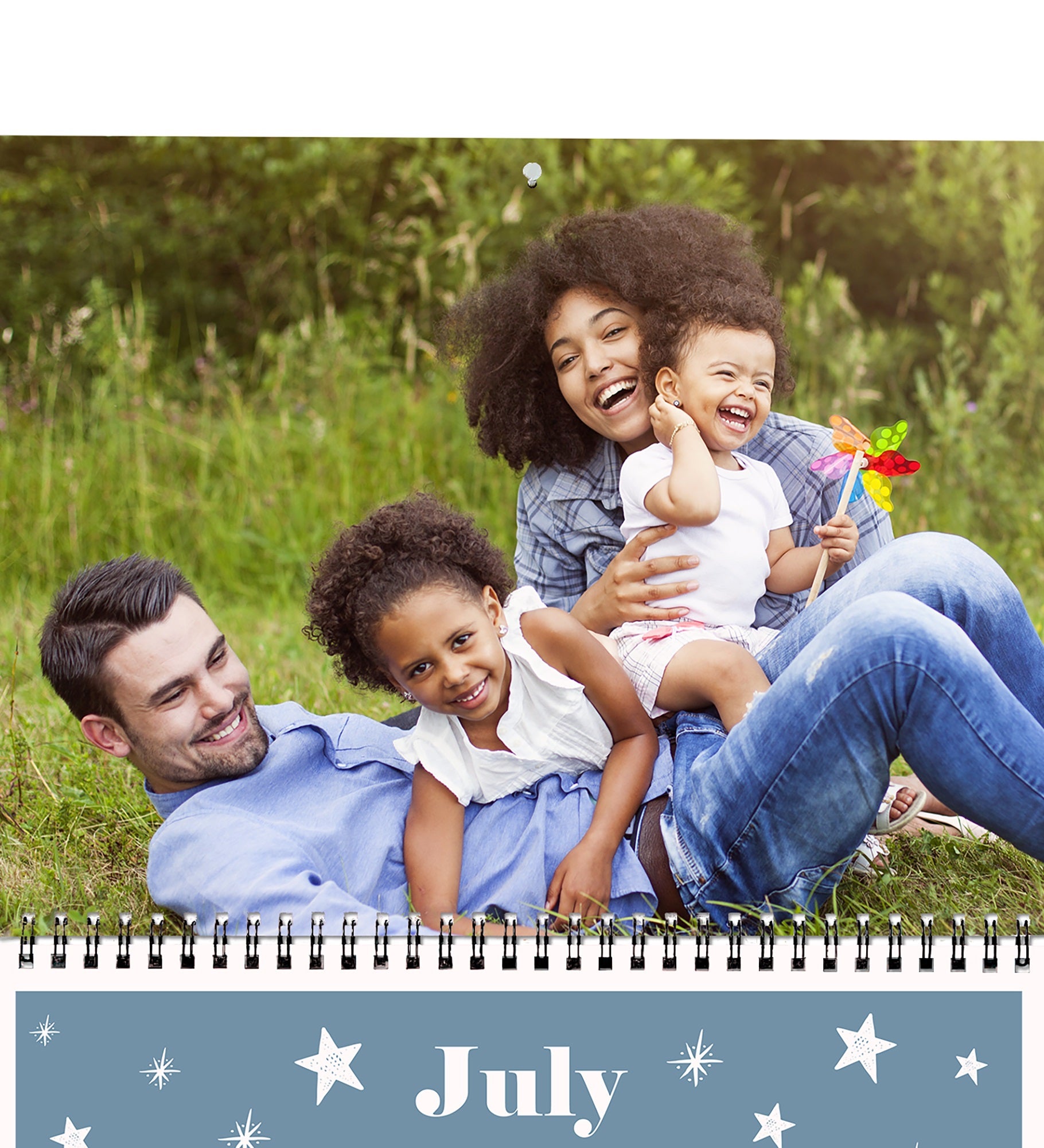 Through The Seasons Personalized Photo Wall Calendar