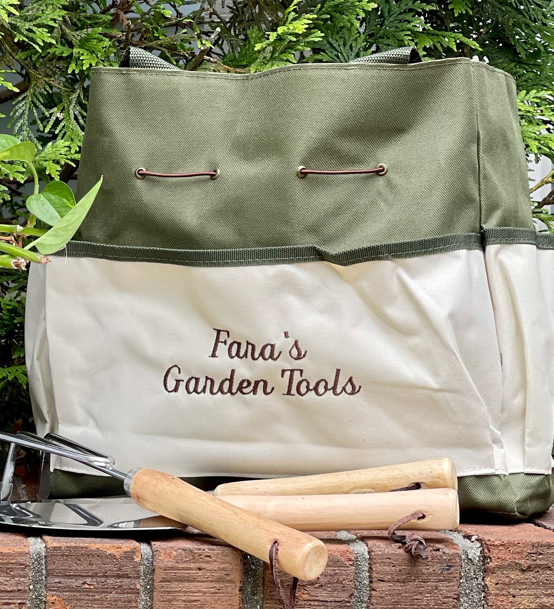 My Garden Personalized Garden Tote and Tools
