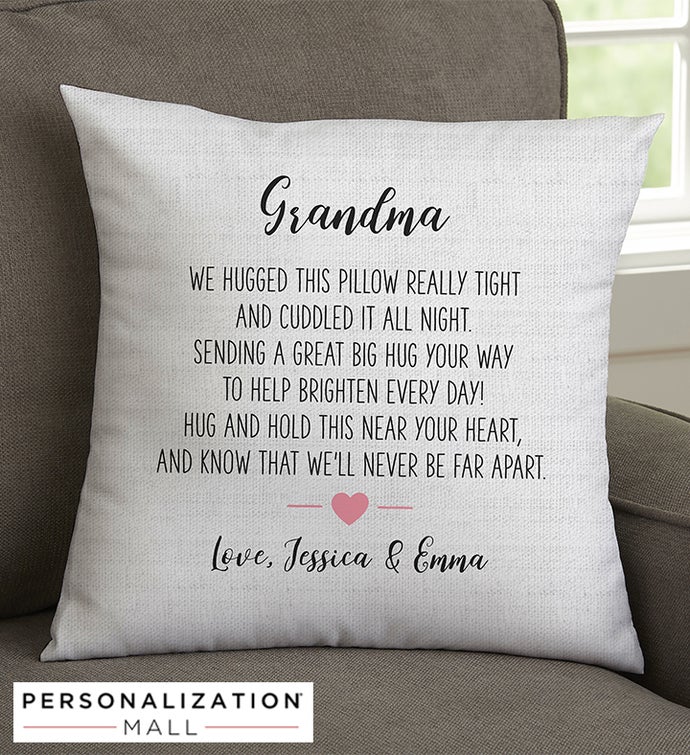 Hug Me Personalized Pillow
