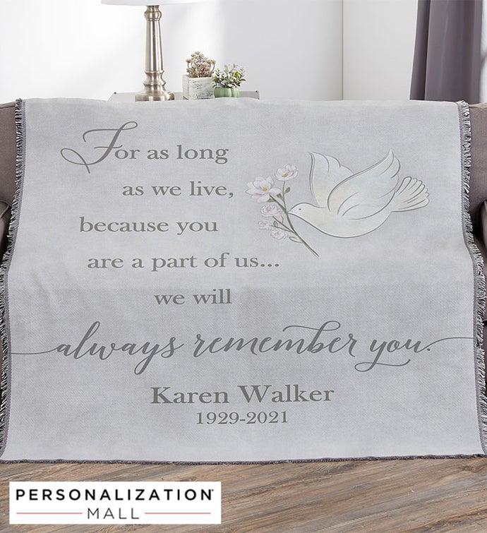 Always Remember You Personalized Blanket