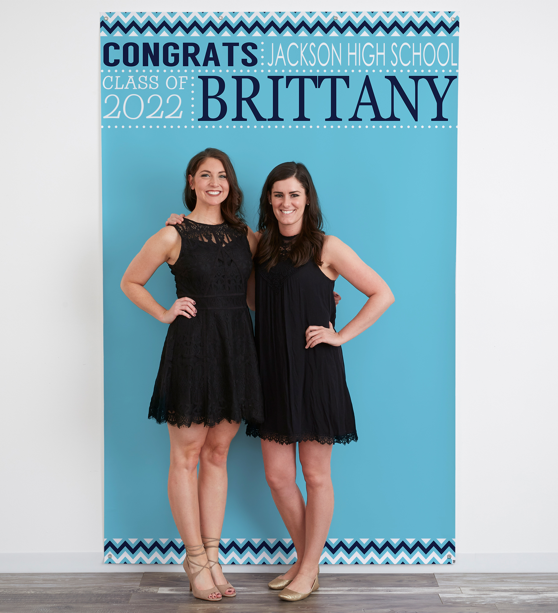 School Memories Personalized Graduation Photo Backdrop