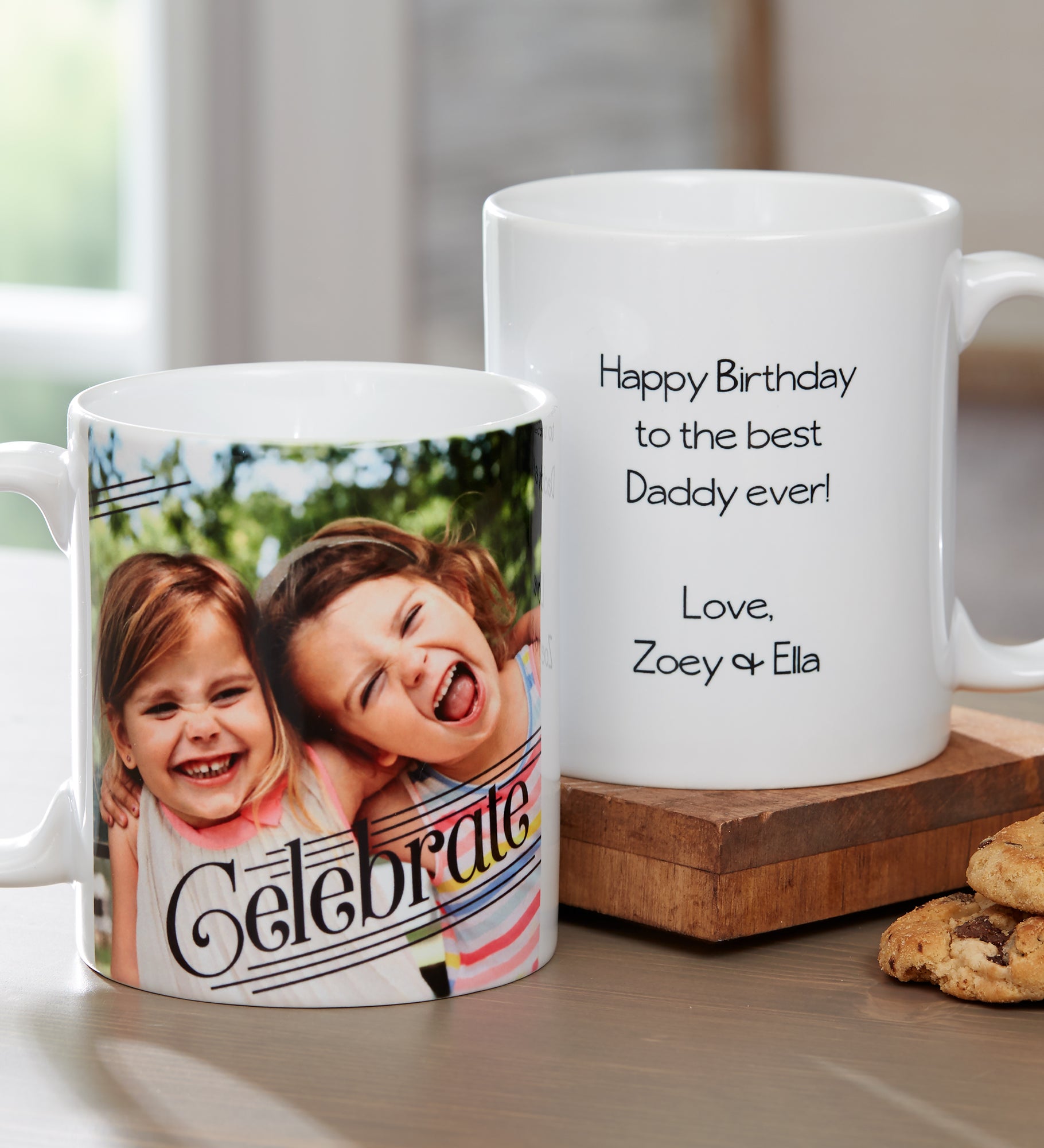 We're Engaged Personalized 30 oz. Oversized Coffee Mug
