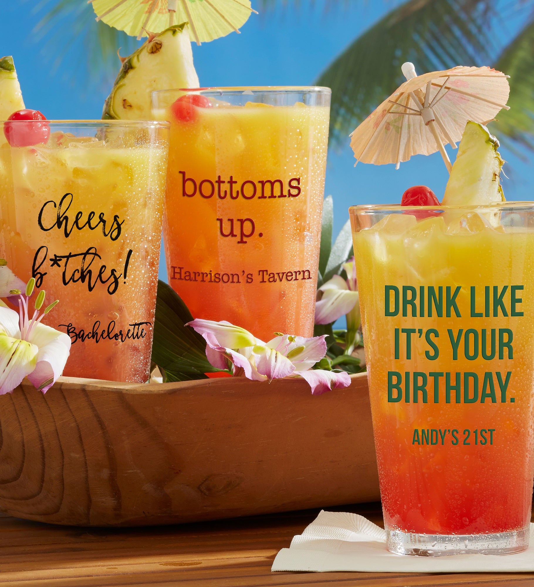 Write Your Own Expressions Personalized Pint Glass