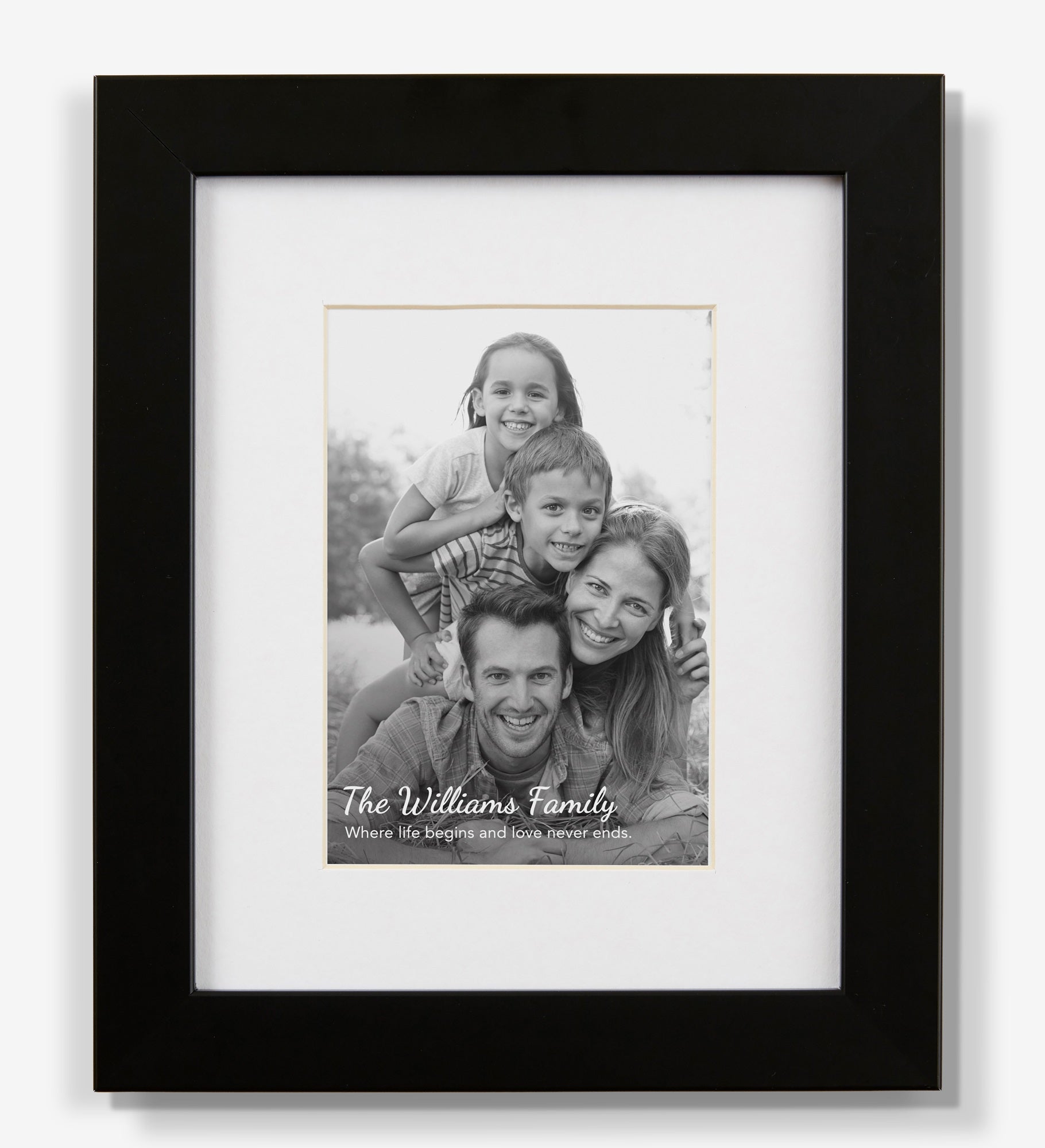 Our Photo Memories Personalized Framed Print