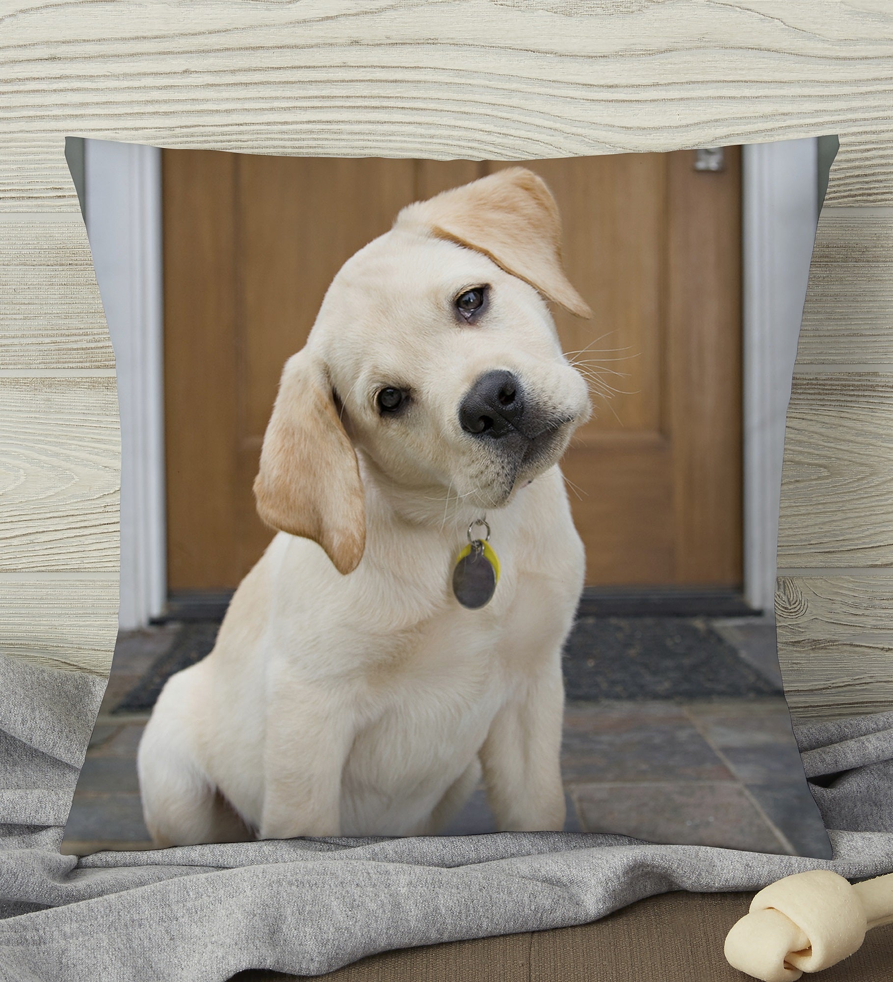 Pet Photo Memories Personalized Throw Pillow
