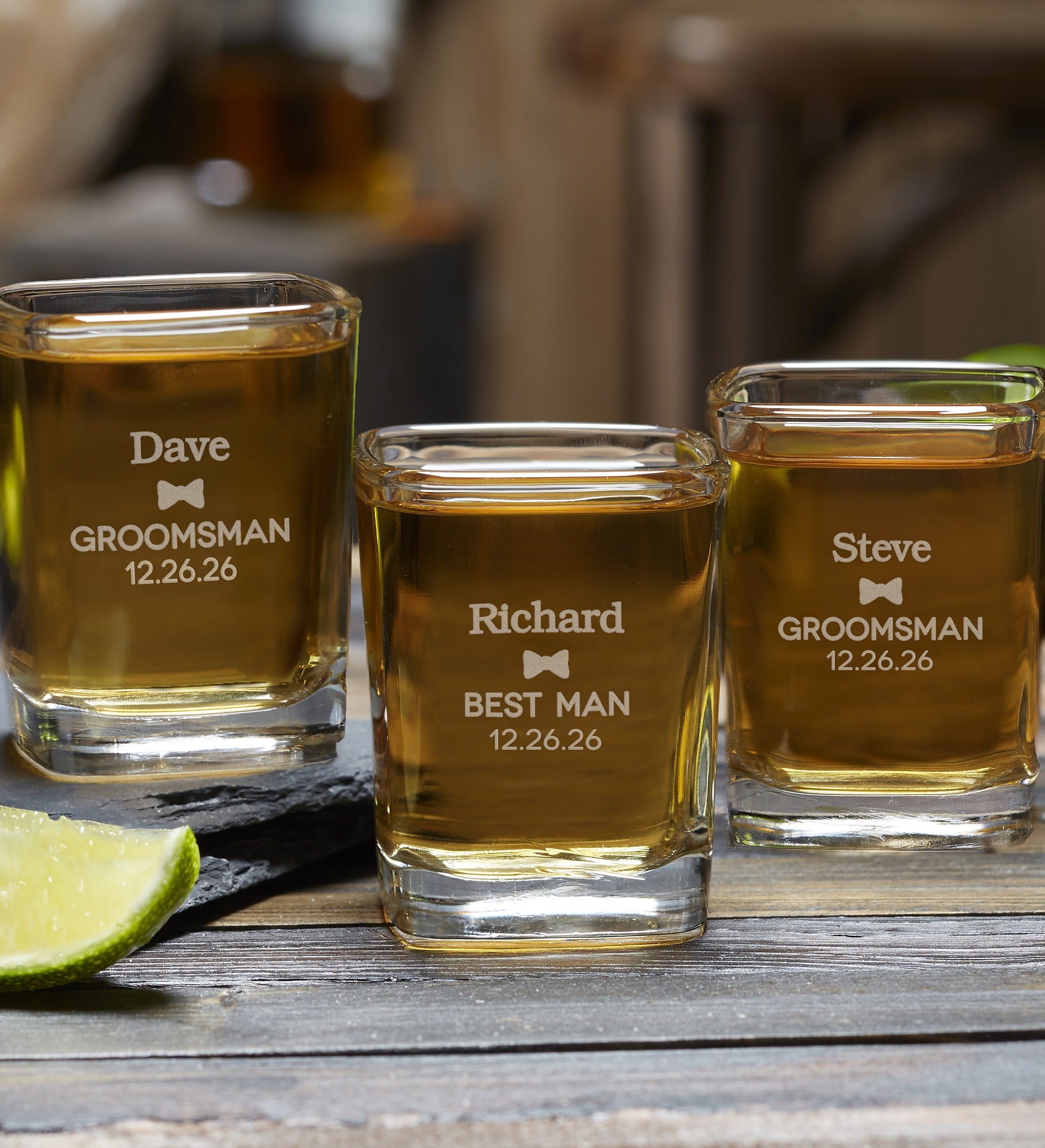 Groomsman Personalized Shot Glass