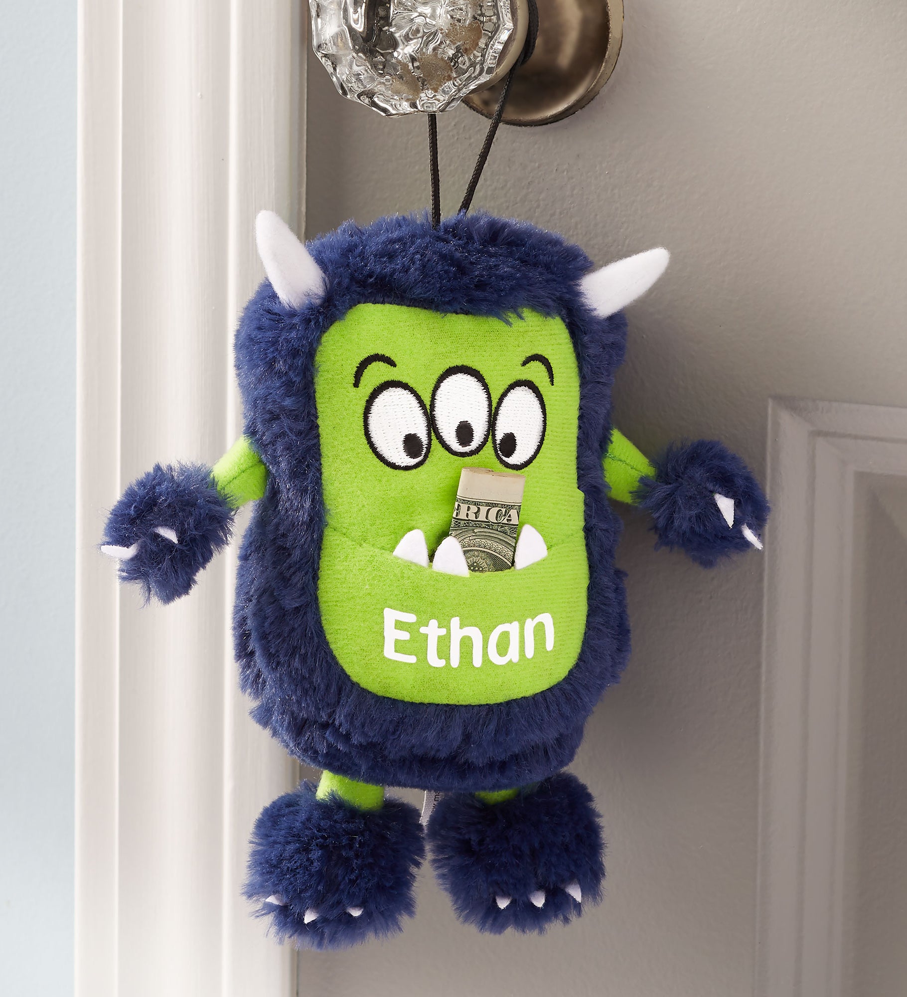 Monster Personalized Tooth Fairy Pillow