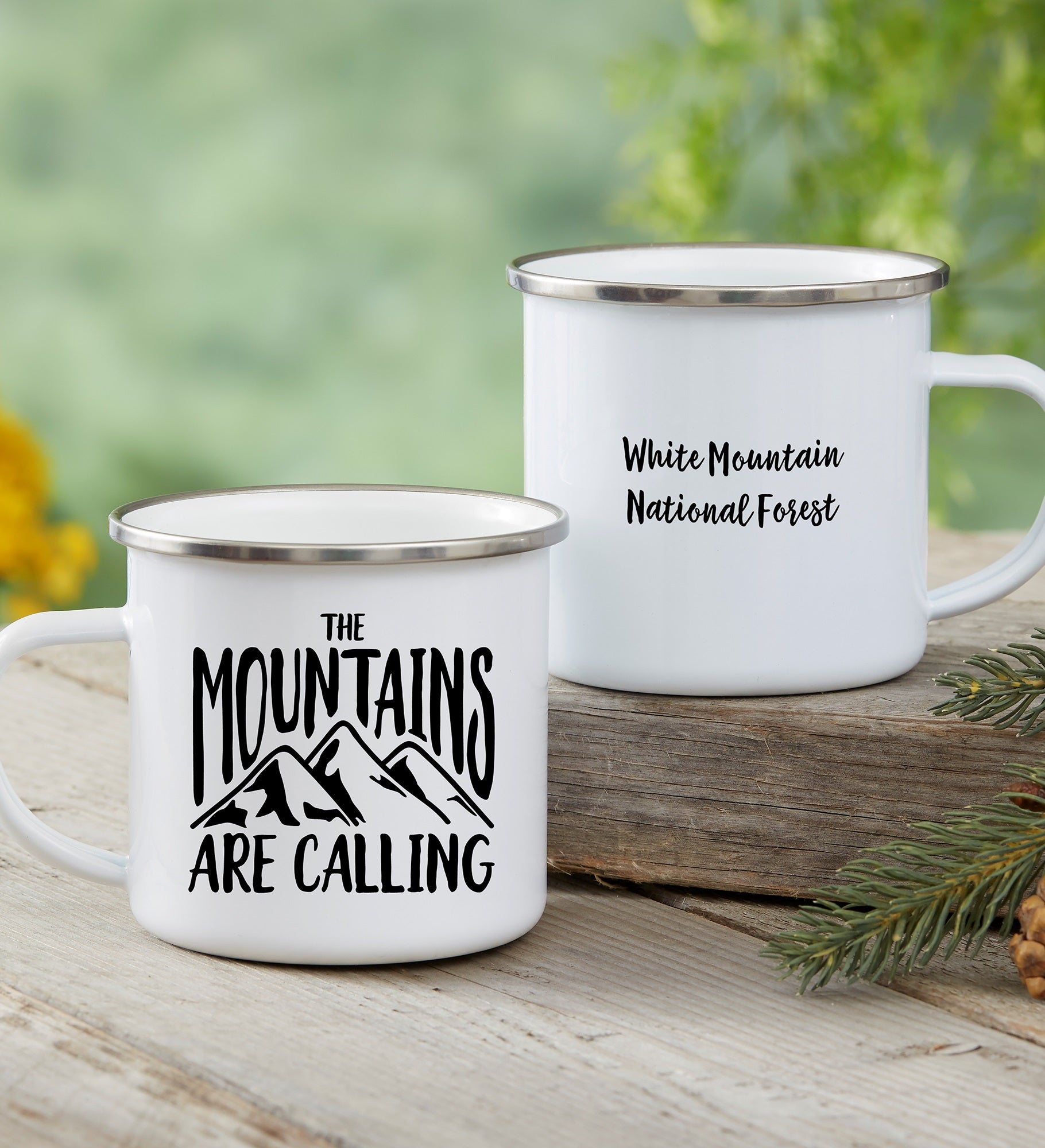Outdoor Inspiration Personalized Camping Mug