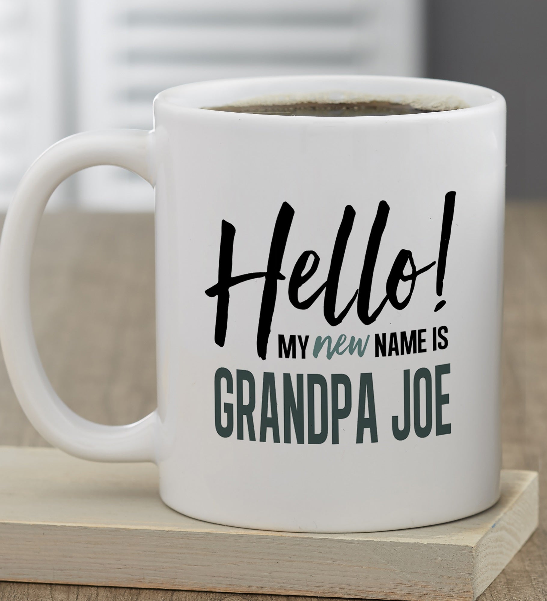 My New Name Is...Personalized Coffee Mugs For Him