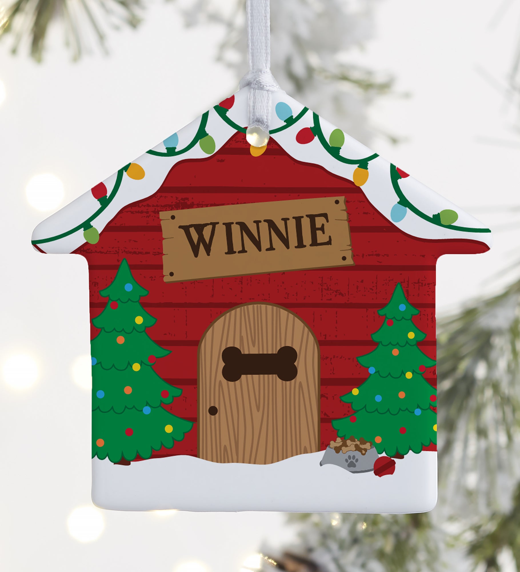 Good Dog! Personalized House Ornament