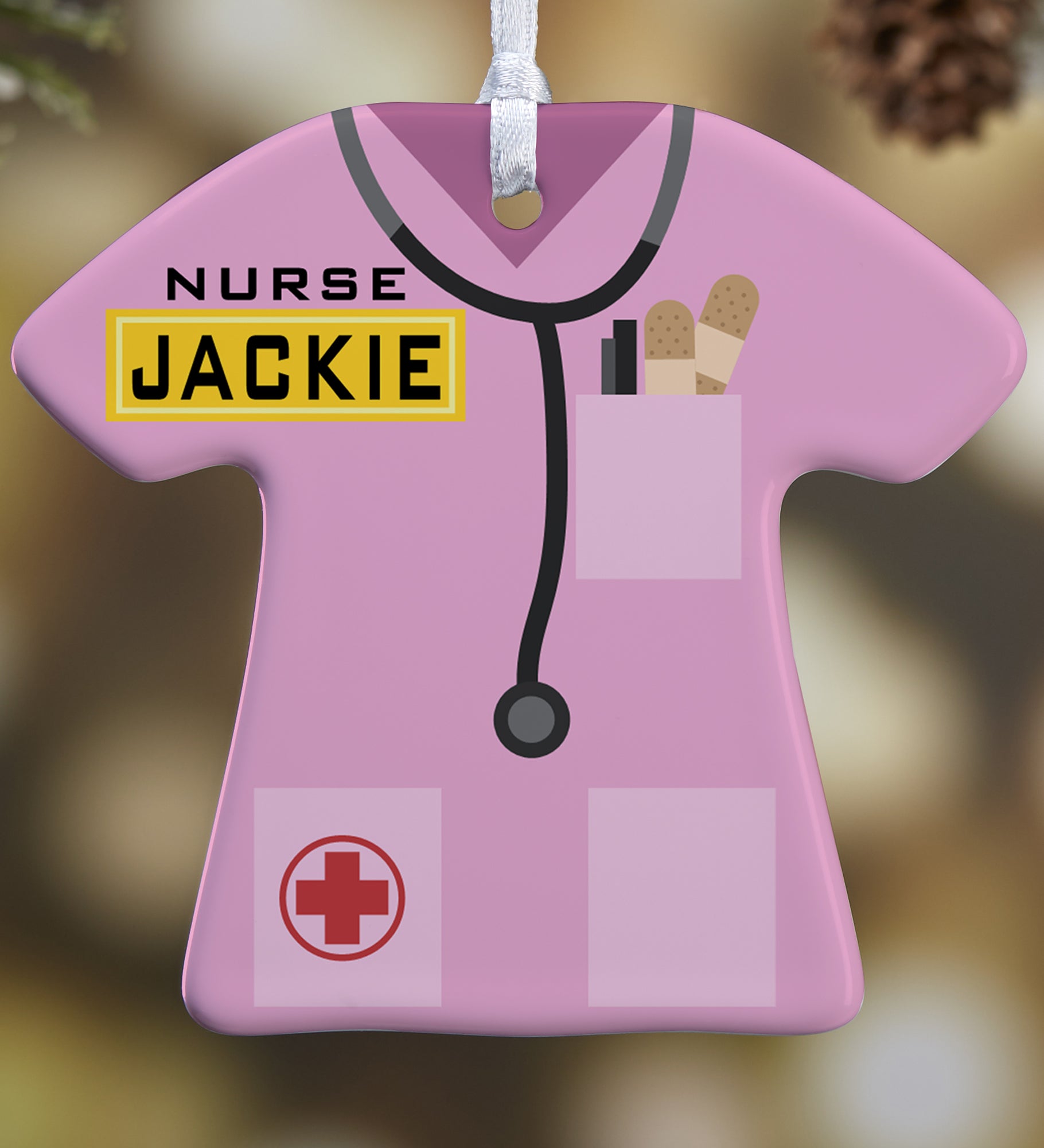 Nurse's Care Personalized Ornament