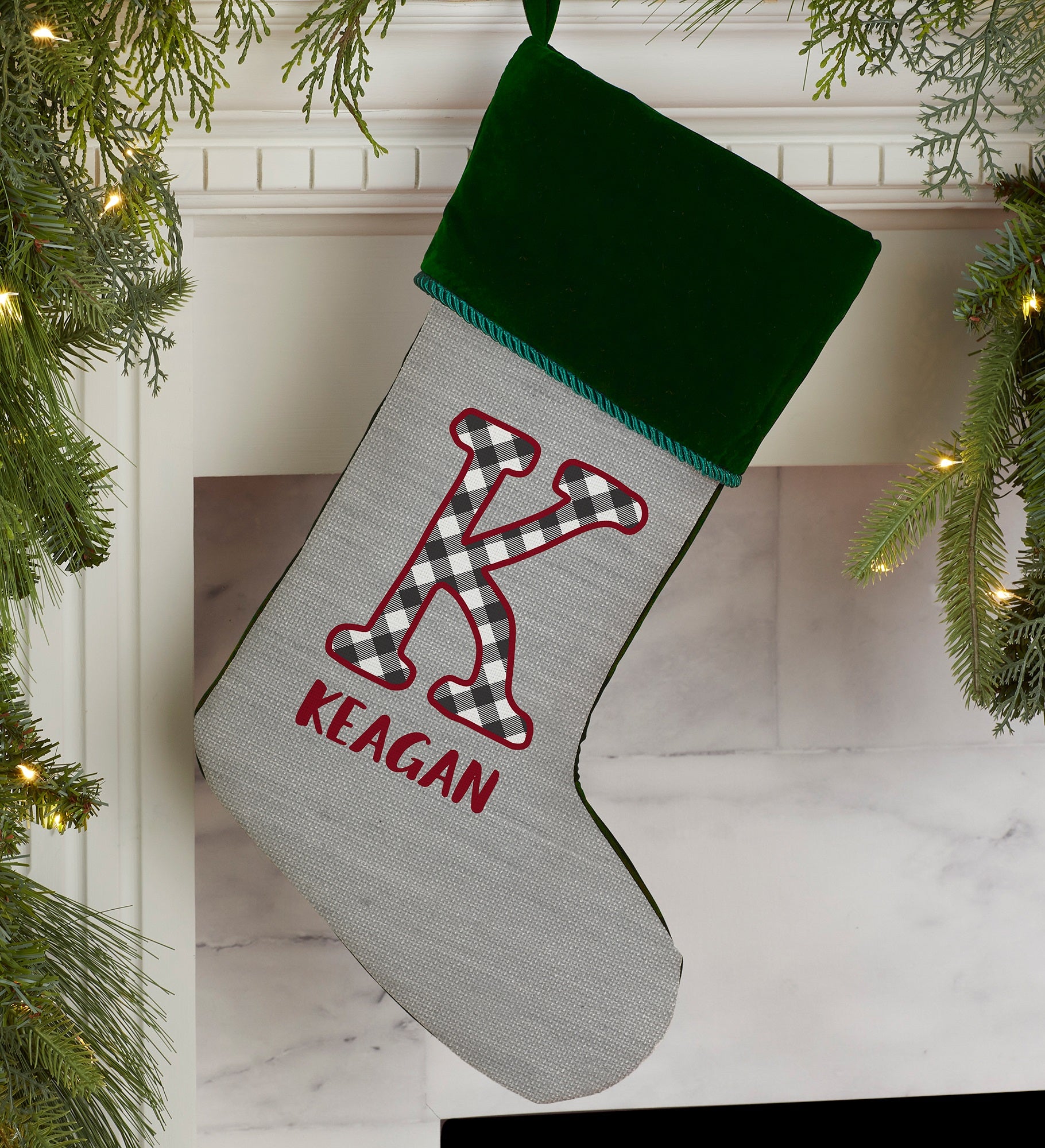 Farmhouse Christmas Personalized Christmas Stockings