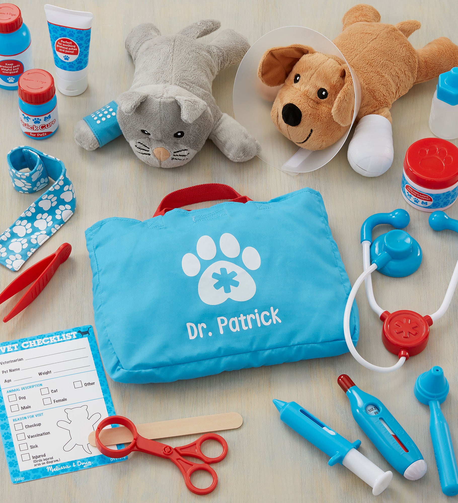 Melissa & Doug® Personalized Pet Vet Set